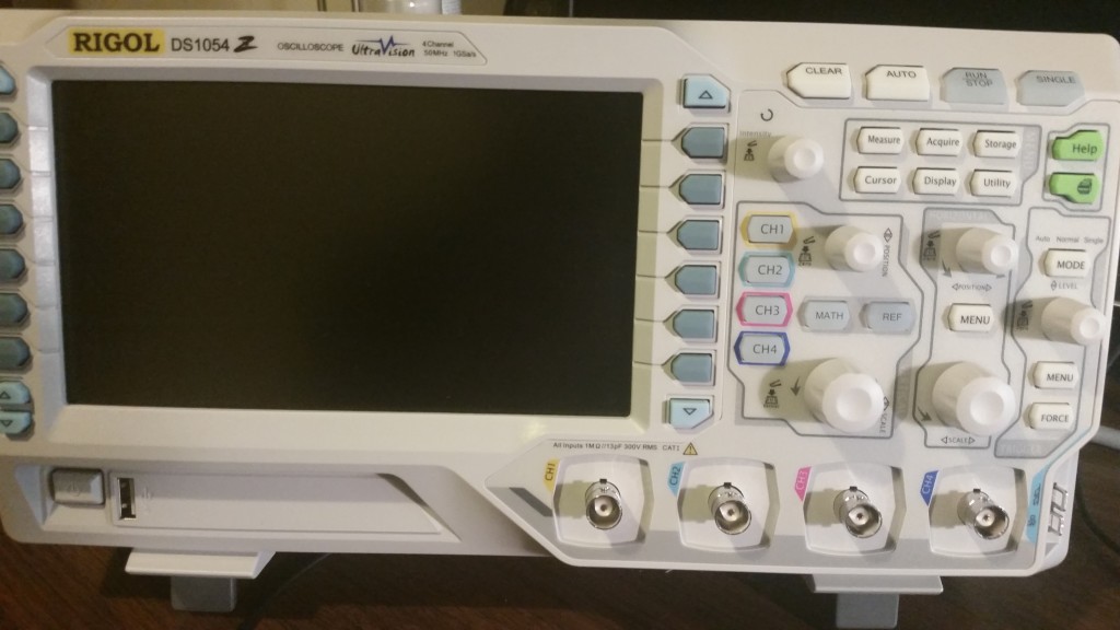 Oscilloscope off