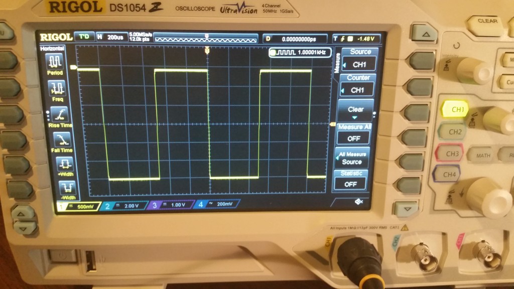 Rigol calibration